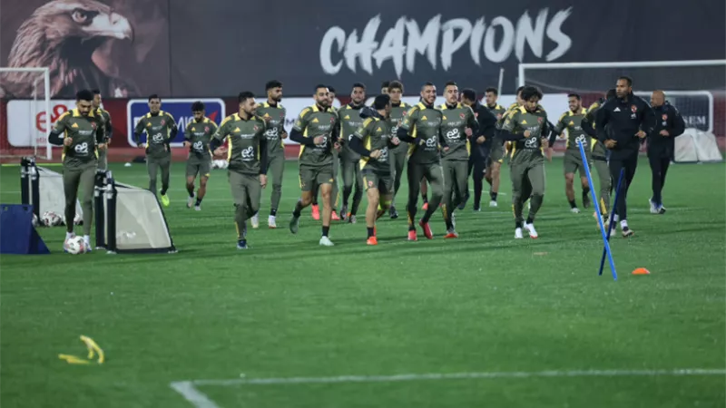 مران الأهلي.. الفريق يواصل تدريباته.. وكولر يجتمع بالجهاز المعاون