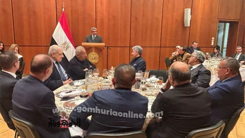 محافظ جنوب سيناء يشارك في حفل إفطار على شرف الوفد المصري لبرلين