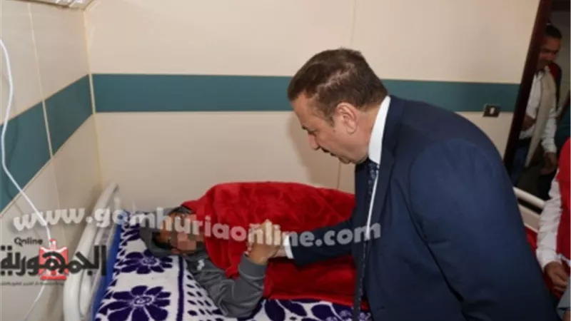 محافظ المنوفية ينظم حفل إفطار جماعي لمصابي غزة وأسرهم