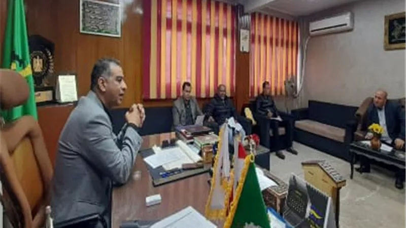 مدير الشباب والرياضة بالقليوبية يبحث تطوير العمل خلال شهر رمضان