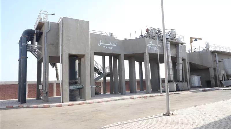 رئيس مياه أسيوط يتفقد محطة معالجة شطب