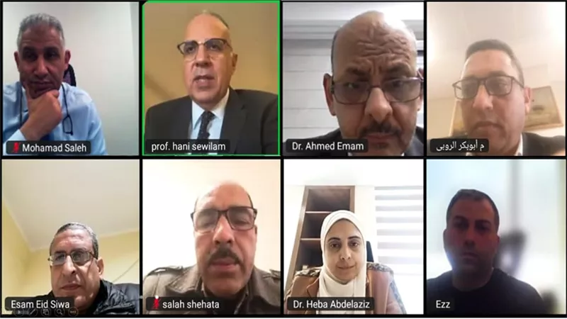 سويلم يتابع أعمال تطوير منظومة الري والصرف بواحة سيوة