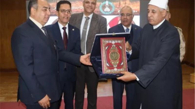 محافظ القليوبية يشهد إحتفالية الأزهر الشريف باليوم السنوي للازهر