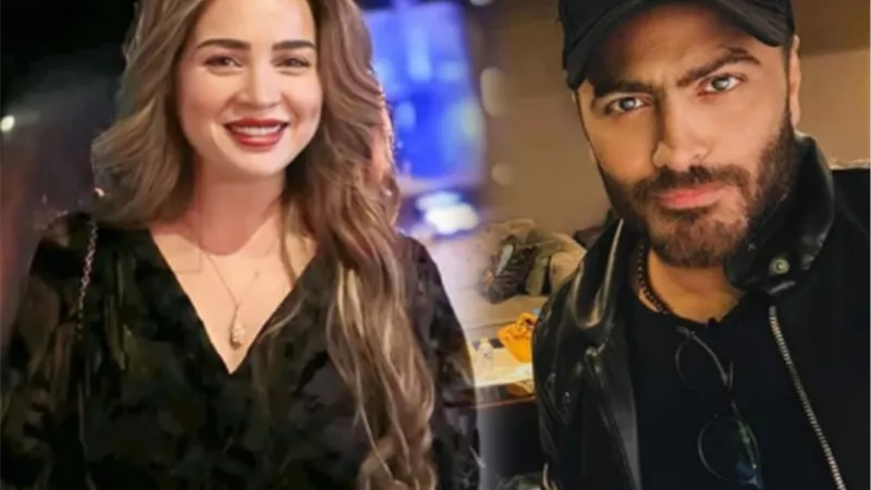 تامر حسني لـ مى عز الدين: 