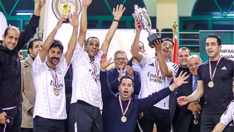 فوزمنتخب القضاه بدوره النيابه الاداريه ومجلس الدولة بالاسكندريه