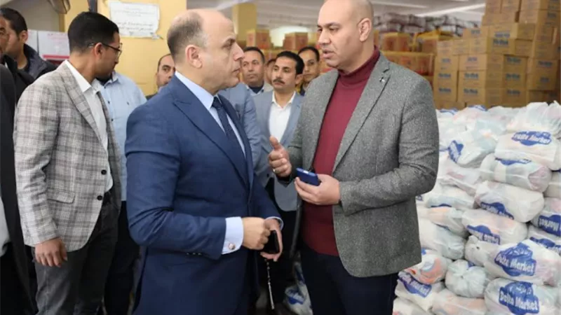 محافظ كفرالشيخ يتابع توافر السلع الأساسية