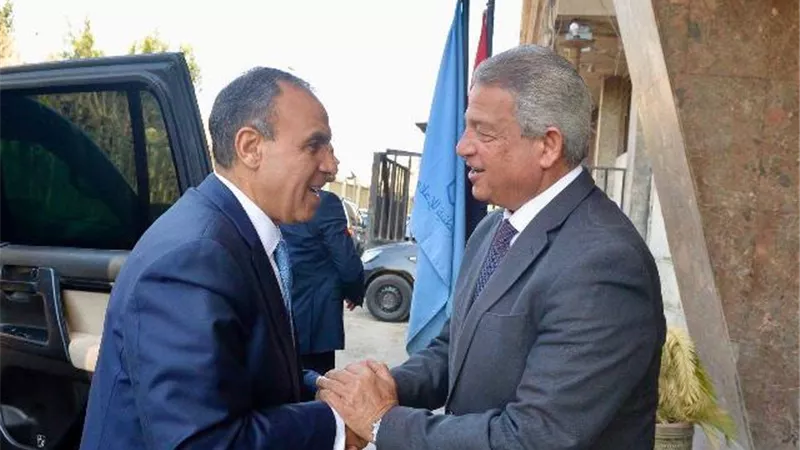 رئيس الأعلى للإعلام يستقبل وزير الخارجية والهجرة