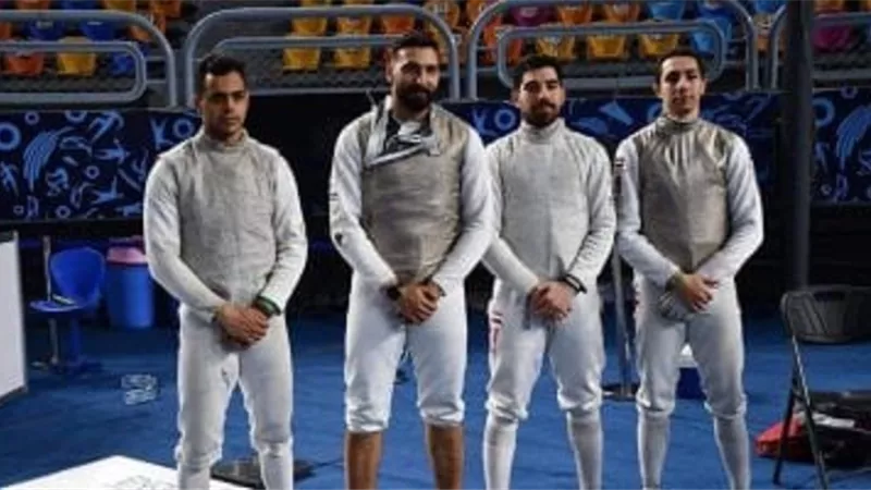 مصر تتأهل لربع نهائي فرق الرجال يكأس العالم لسلاح الشيش