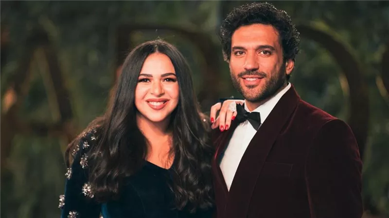 حسن الرداد: إيمي سمير غانم أخفت حملها لفترة طويلة خوفًا من الحسد