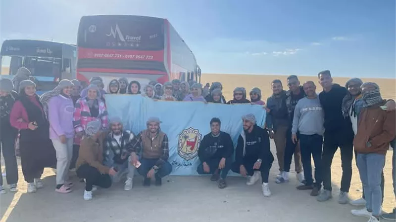نادي الفضاء والفلك بجامعة سوهاج يرصد اصطفاف كوكبي المشترى والمريخ