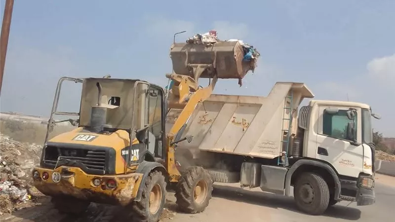 رفع ٣٥ طن مخلفات من قرية أبوزعبل وضواحيها