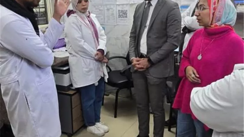 جولة تفقدية مسائية لمركز طب أسرة التوفيق بالسويس