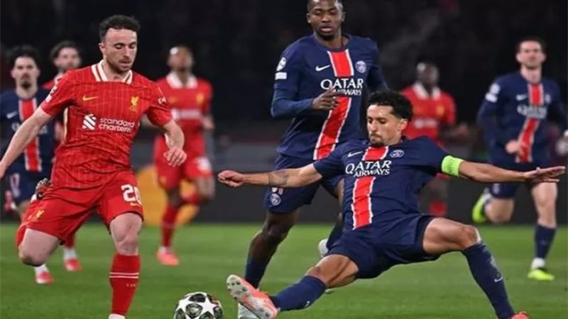 ليفربول وباريس سان جيرمان مباشر بصوت عامر الخوذيري