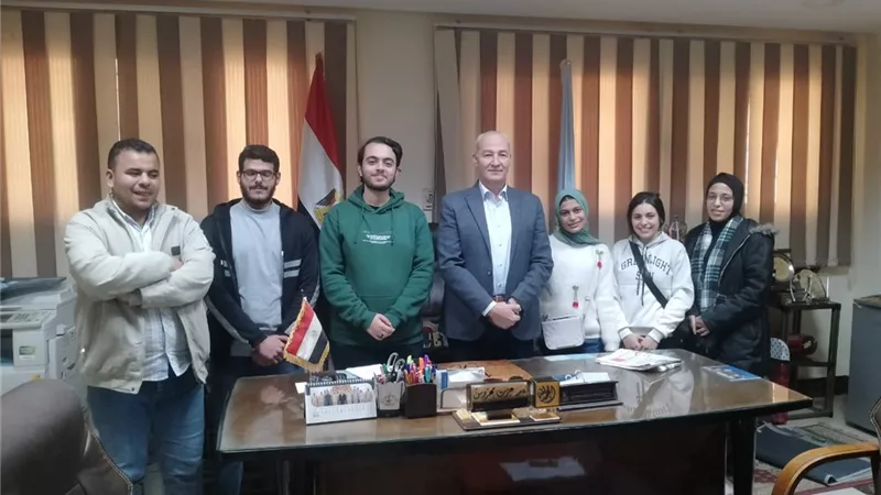 وكيل الشباب بكفر الشيخ يلتقي الفريق المشارك فى برنامج 