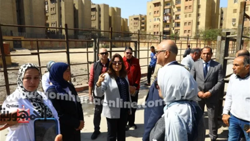 وزيرة التنمية المحلية : رفع كفاءة مجزر الخانكة ضمن خطة التطوير