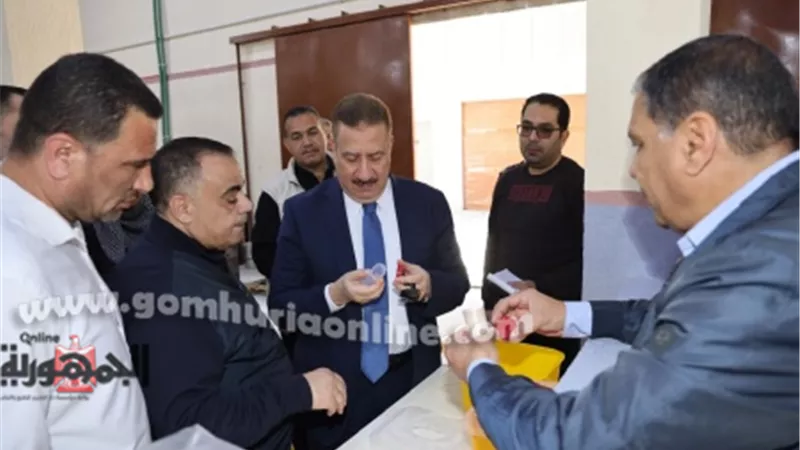محافظ المنوفية يتفقد مصنع البلاستيك الطبي بشبين الكوم