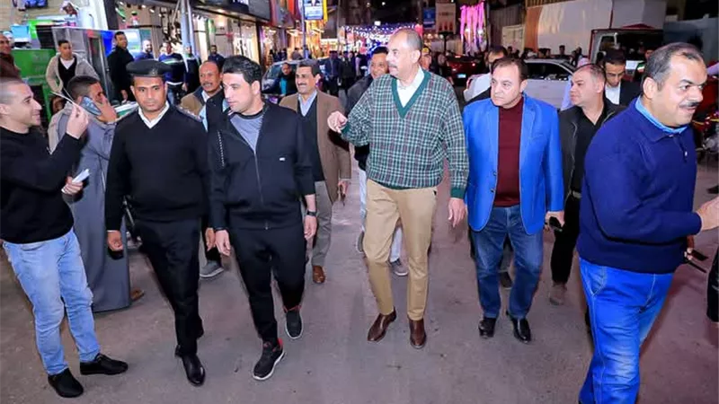 محافظ سوهاج يقوم بجولة ميدانية لتفقد مستوى الخدمات
