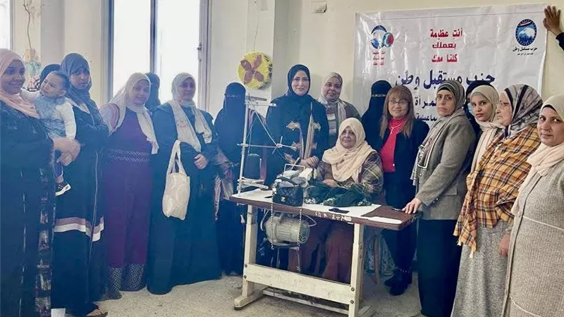 ختام دورة التمكين للمرأة في مجال الخياطة بمستقبل وطن بالاسماعيلية