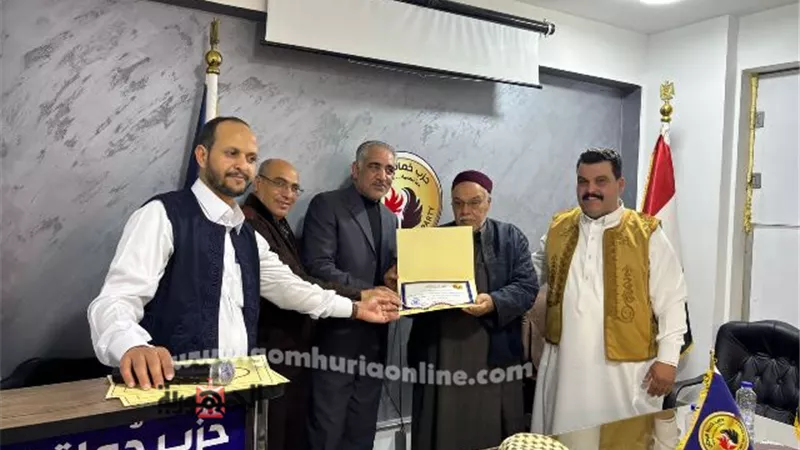 حماة وطن مطروح : يكرم المحاربين القدامى