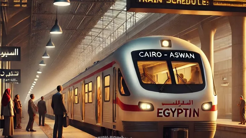 مواعيد قطارات اليوم من القاهرة والإسكندرية إلى أسوان والعكس
