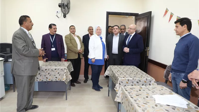 محافظ بني سويف يفتتح مبنى الإدارة التعليمية بسمسطا