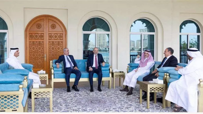 وزراء خارجية مصر والسعودية والأردن وقطر يجتمعون في الدوحة