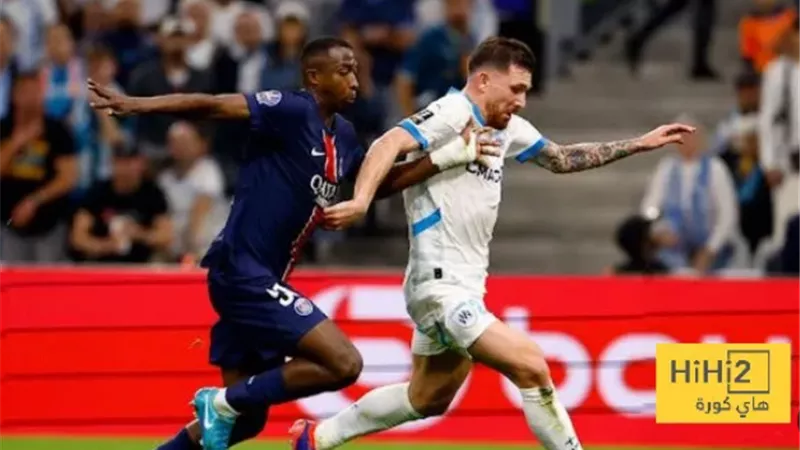 مشوار باريس سان جيرمان و مارسيليا في الدوري الفرنسي