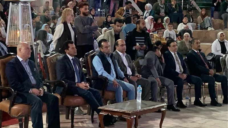وزير الشباب يشهد افتتاح خيمة شباب مصر الرمضانية للكيانات الشبابية
