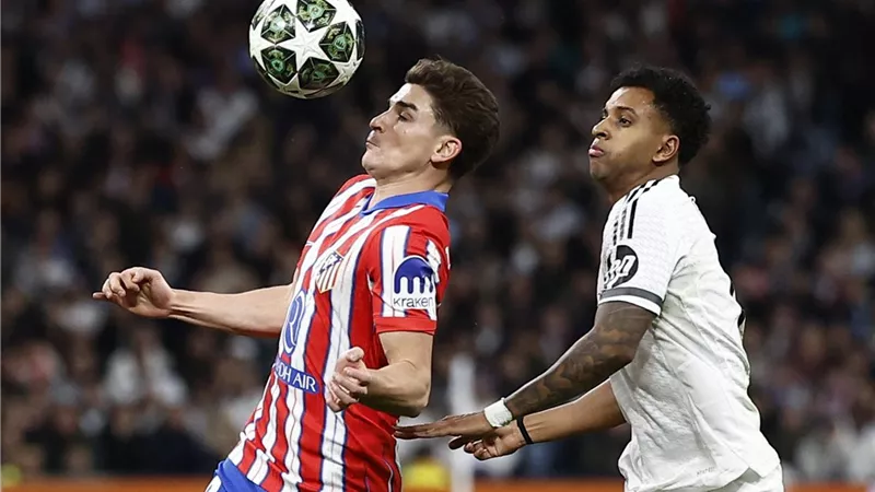 ألفاريز يحصد جائزة رجل مباراة ريال مدريد وأتلتيكو