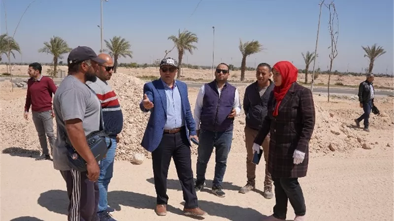 رئيس جهاز سوهاج الجديدة يتفقد أحدث مشروعات الزراعة فى المدينة.. صور