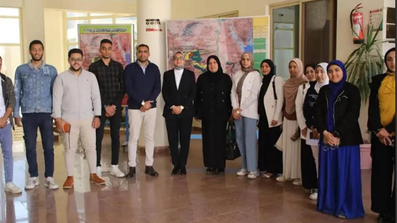 نائب محافظ الوادي الجديد تلتقي المتطوعين بمبادرة 