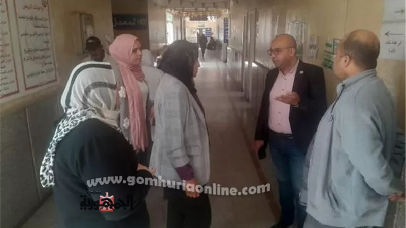 بدران يفاجئ المركز الطبى بدمياط الجديدة ويحيل أمين المخزن للتحقيق