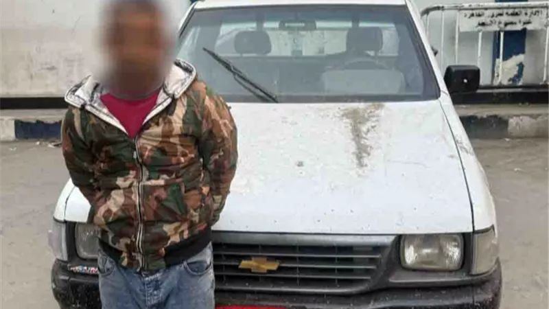 سائق النقل دهس شخصا بالقاهرة وهرب .. والأمن ضبطه