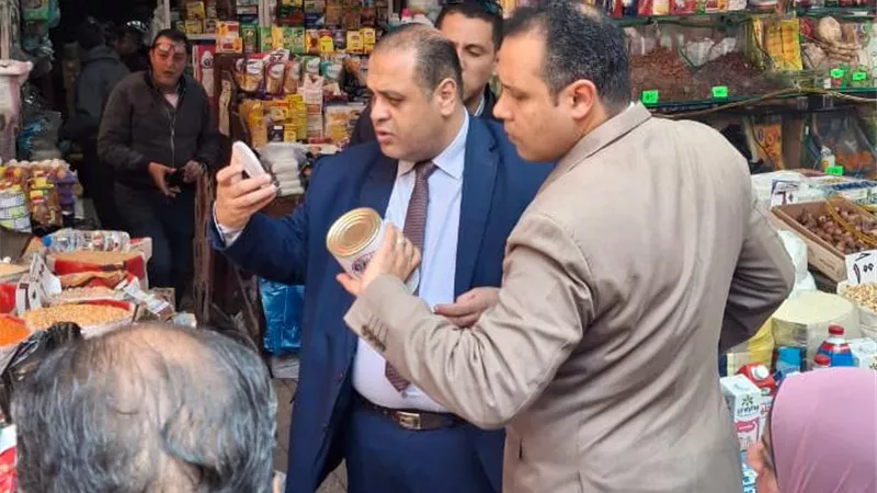 ١٢٠محضرو٥٧ألف جنية غرامات لجنة الرقابة والتفتيش علي الاسواق