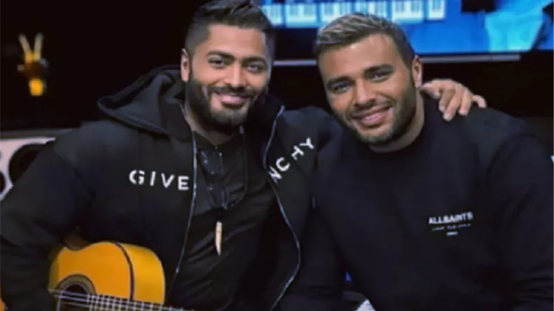 تامر حسنى لـ رامي صبرى: 