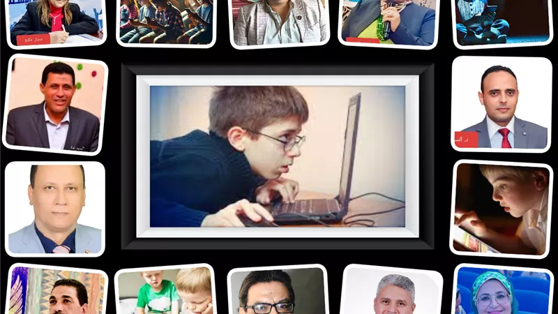 الإدمان الإلكتروني عند الأطفال.. كارثة..!!