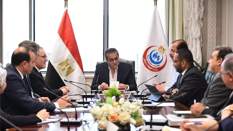 وزير الصحة يستقبل مساعد الأمين العام للأمم المتحدة