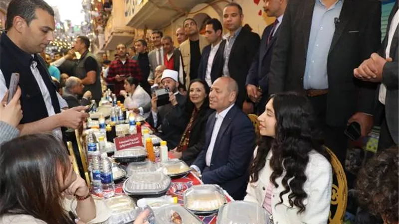 المطرية تحتفل بالعام الحادي عشر لإفطار 50 ألف صائم