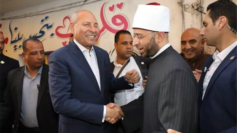 10 أطنان من اللحوم و المحاشي والأرز فى إفطار المطرية