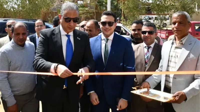 أفتتاح مصانع جديدة بمنطقة كوم أوشيم الصناعية بالفيوم
