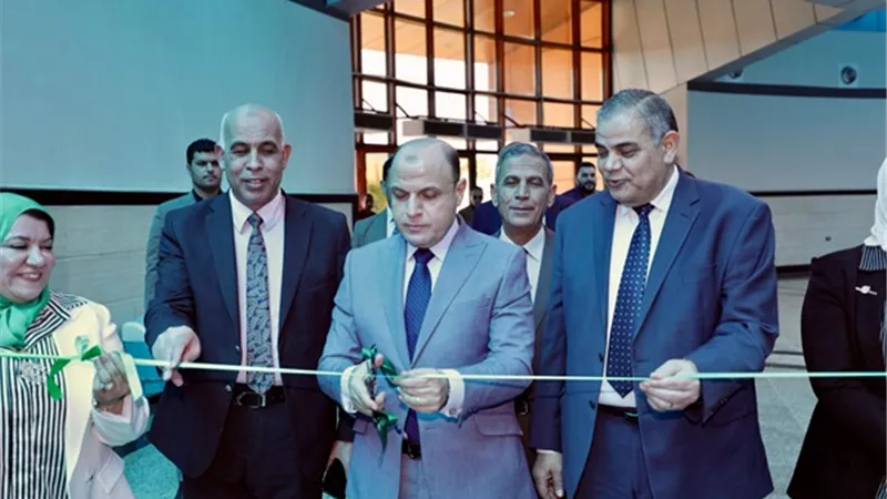 محافظ كفرالشيخ يفتتح المعرض العلمي البيئي بالجامعة