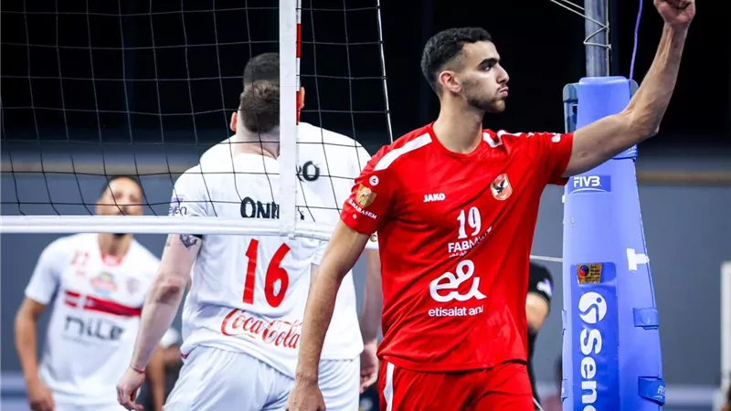 الأهلي يهزم الزمالك 3-1 في أولى مواجهات نصف نهائي دوري الطائرة