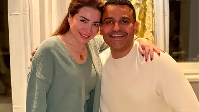 عمر السعيد يعلق على ظهوره مع مي عز الدين فى 