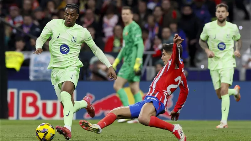 ترتيب الدوري الإسباني بعد فوز برشلونة على أتلتيكو مدريد