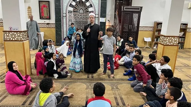 مسجد الهداية بالغردقة يخصص لقاء للأطفال رواد المسجد
