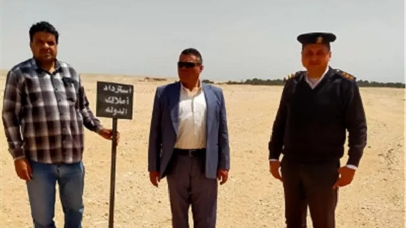 إسترداد ٤٦ فدان أراضٍ زراعية وسكنية بأرمنت جنوب غرب الأقصر