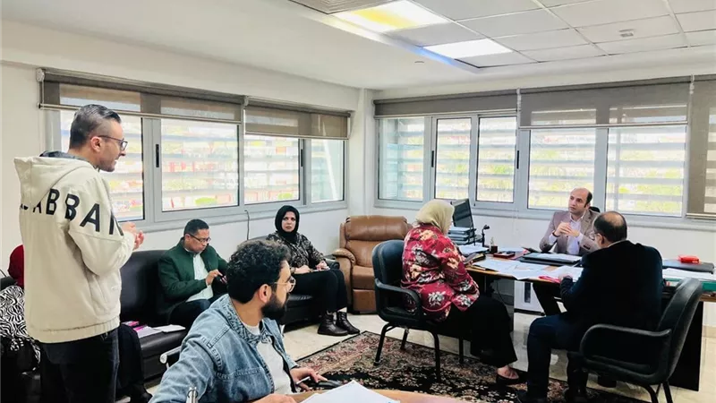 اجتماع هيئة التأمين الصحي ببورسعيد لمتابعة احتياجات المنتفعين