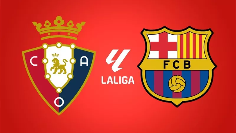 تحديد موعد مباراة برشلونة وأوساسونا في الدوري الإسباني