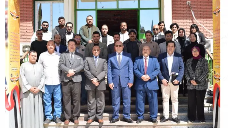 جامعة سوهاج تعقد اجتماعاََ مع جهاز تنمية المشروعات المتوسطة