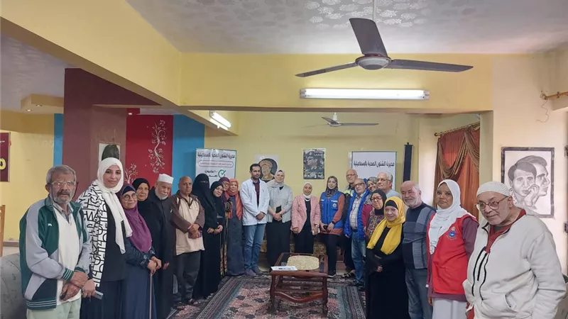 مبادرةإنسانية بالإسماعيلية:الرعاية الصحية لكبارالسن في دارالضيافة